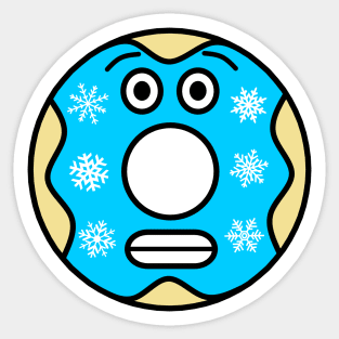 The Winter Donut Sticker